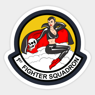 1st Fighter Squadron Sticker